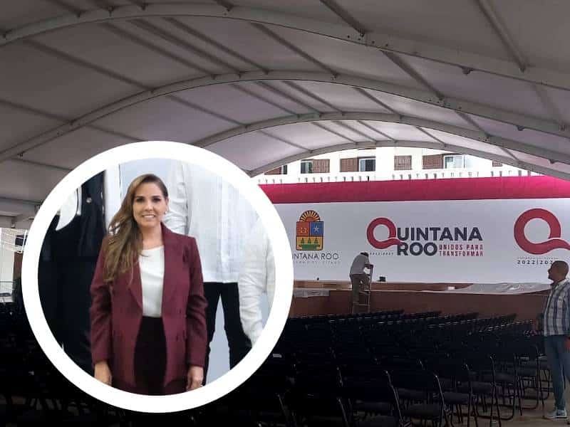 Todo listo para la toma de protesta de Mara Lezama como gobernadora de Quintana Roo