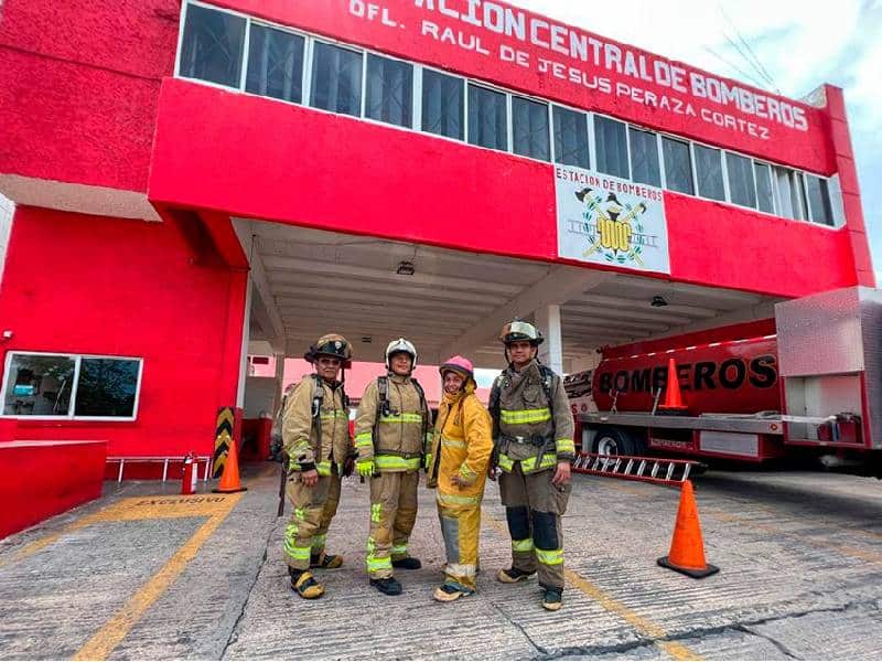 Bomberos de Cancún, listos para el "Bombero Challenge" en Durango