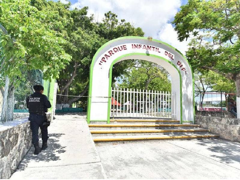El famoso Parque del DIF de Cancún es demolido