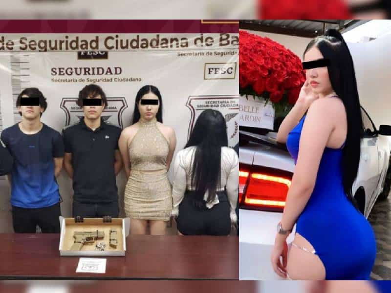 Detienen a influencer y amigos por pasarse un alto; viajaban con un arma
