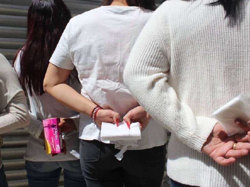 Batallan encarceladas por acceso a higiene menstrual