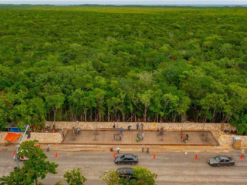 Continúa delimitación del parque del Jaguar