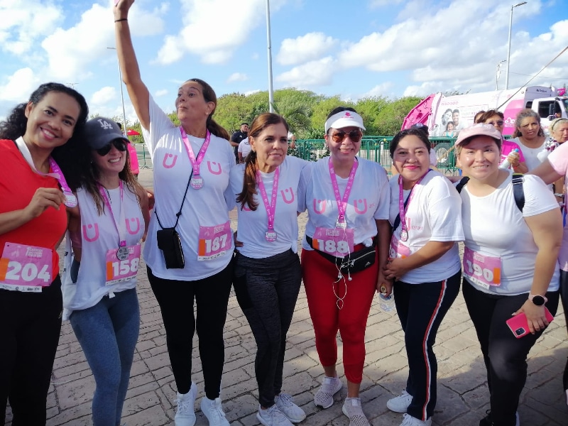 Alcanzan más de 500 mastografías con carrera atlética