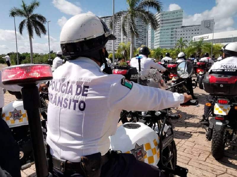 Amplio operativo vial por Hanal Pixán en Tajmar