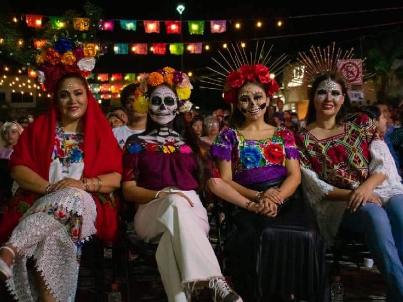 Alcaldesa de Carrillo Puerto encabeza inicio de festividades del Hanal Pixán