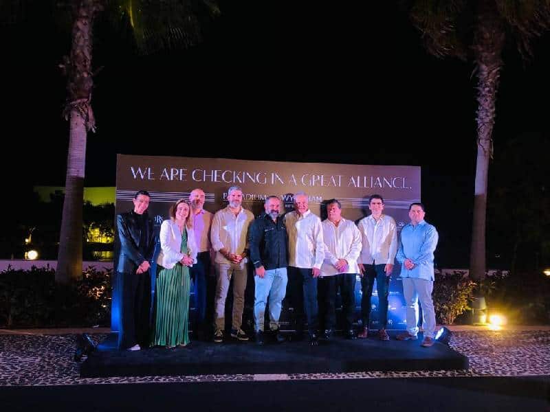 Celebran alianza Wyndham Hotels & Resorts y Palladium Hotel Group