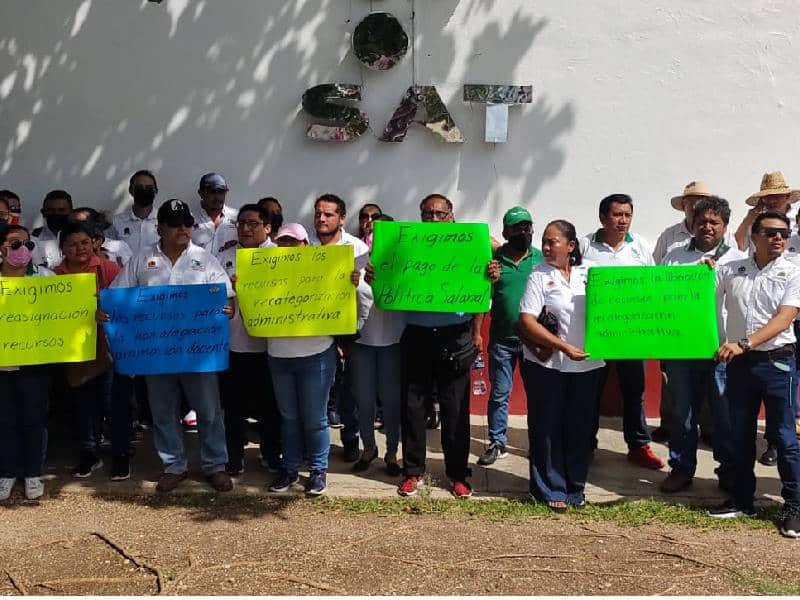Trabajadores de Cecyte anuncian paro laboral