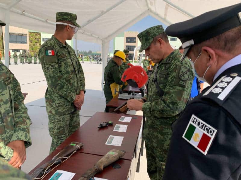 Figura la entidad en primer lugar con menos decomisos de armas