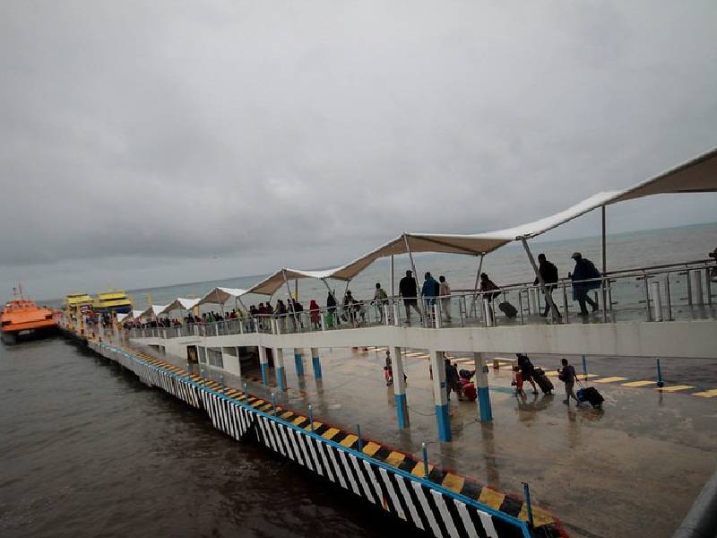 PREOCUPACIÓN. En las noches no hay servicios de ferrys para traslado en caso de emergencia.