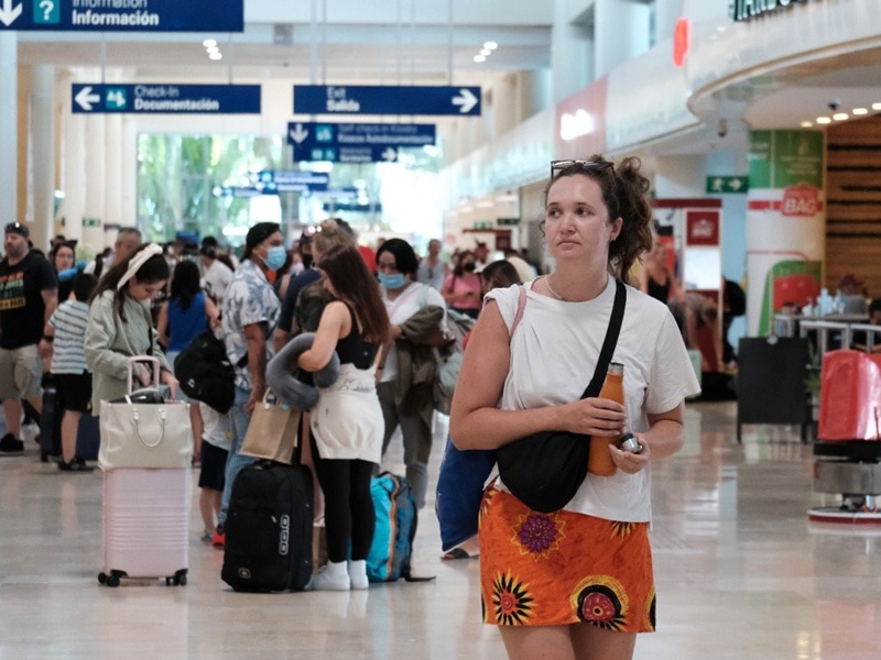 El aeropuerto de Cancún