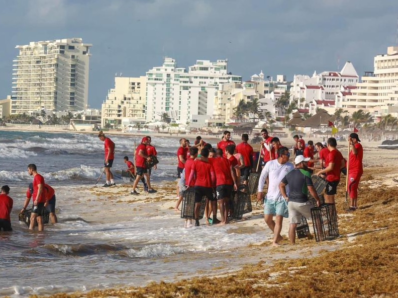 Mara Lezama clausuró la temporada de arribo de sargazo a Quintana Roo