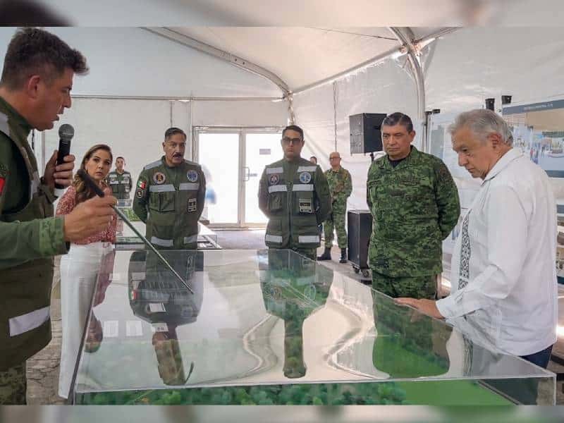 Anuncia AMLO que en tres semanas se inaugura aeropuerto Tulum