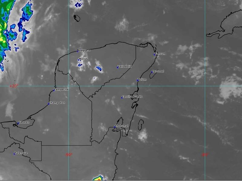 Sale el sol en Quintana Roo aunque se prevé lluvias aisladas