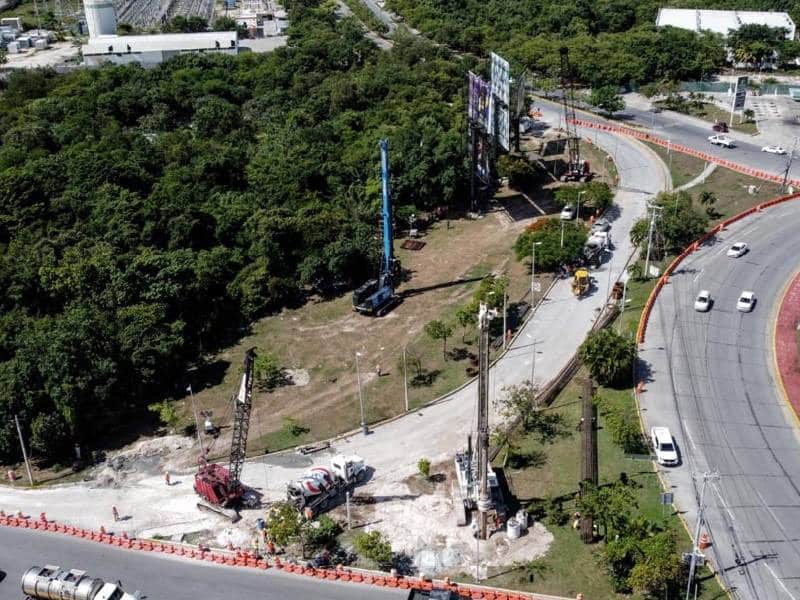 Realizaran cierres parciales en calles principales de Cancún, desde esta noche