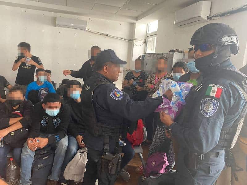 Aseguran a 193 indocumentados, y detienen a dos