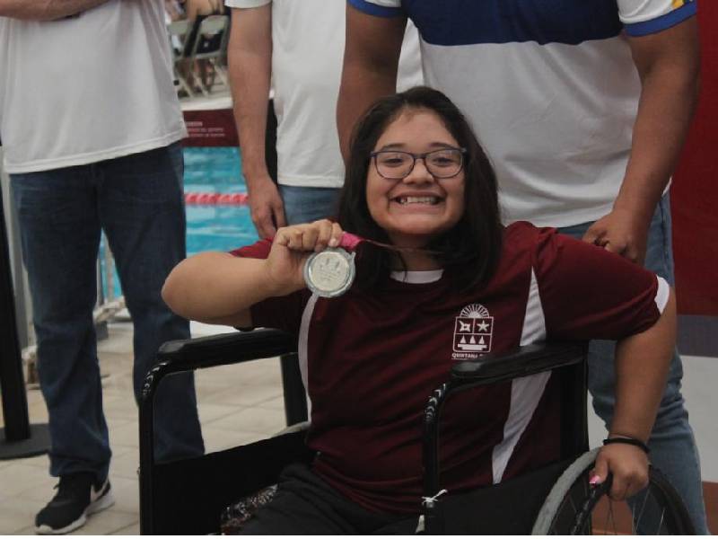 Con cinco medallas debuta Quintana Roo en los Juegos Paranacionales CONADE 2022