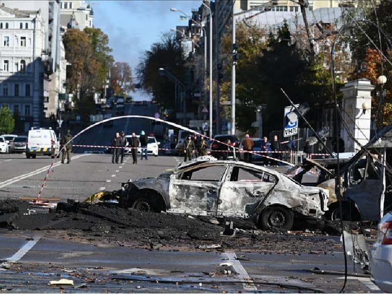 Bombardeos de Rusia en Ucrania dejan sin electricidad a 4,5 millones