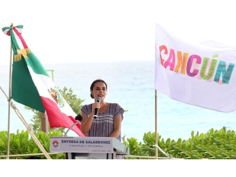Refrenda Cancún liderazgo en los distintivos Blue Flag