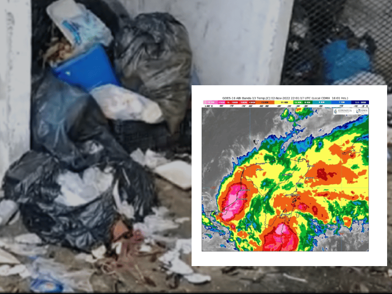 (VIDEO) Pese advertencia, chetumaleños llenaron calles de basura