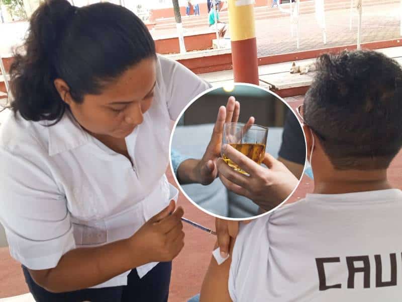 Cardenenses evitan vacuna de influenza para poder tomar alcohol en año nuevo