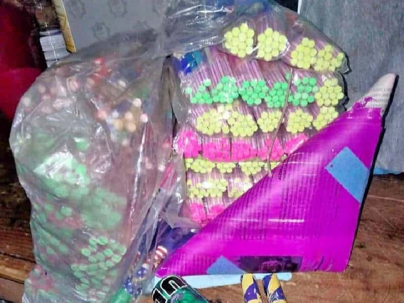 Detectan tráfico de pirotécnia a través de la frontera con Belice y de Campeche