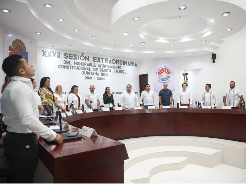 Aprueba cabildo de Benito Juárez histórico presupuesto 2023