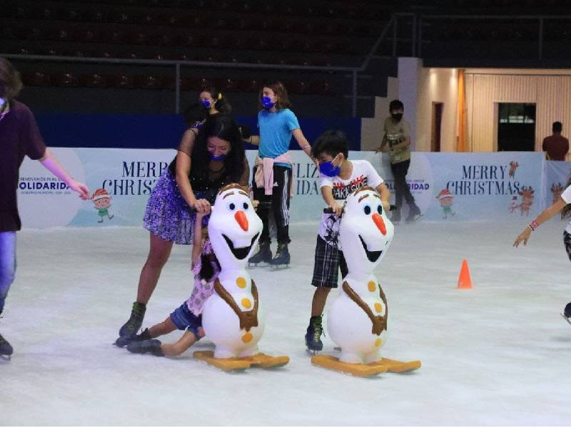Instalarán pista y tobogán de hielo en Playa del Carmen para la “Feria Navideña”