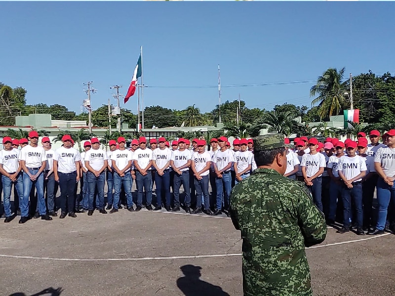 235 jóvenes cumplen con su Servicio Militar Nacional