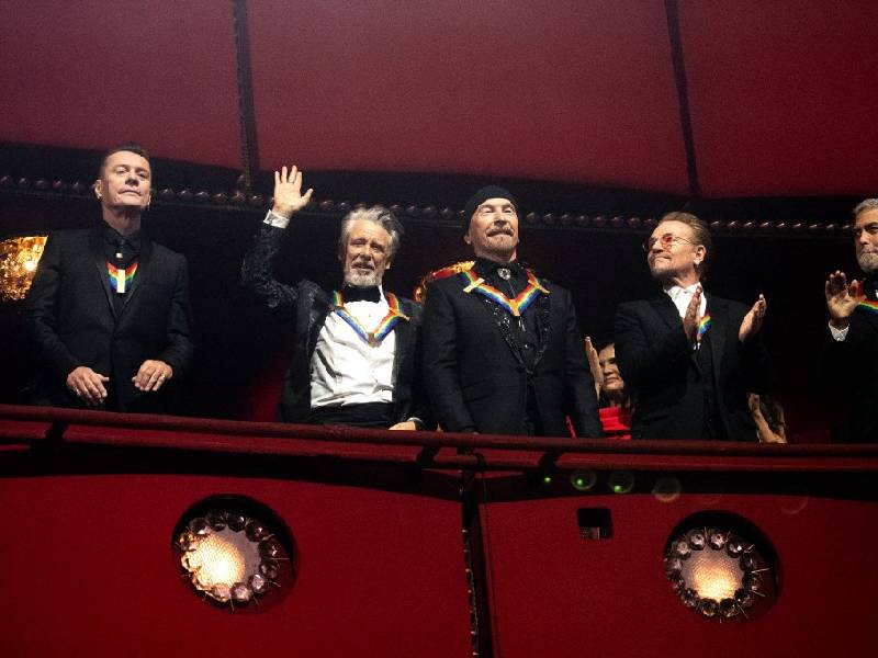 George Clooney y U2, homenajeados
