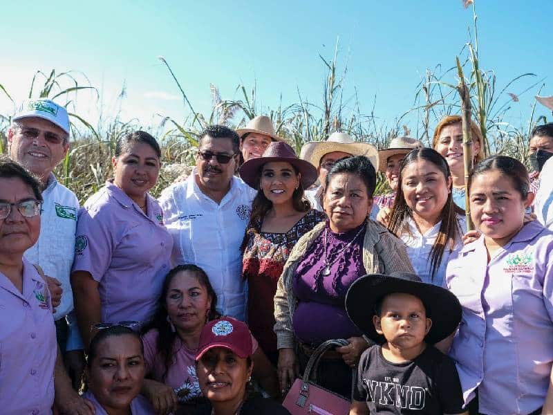 Nuestros cañeros, nuestra gente, es la prioridad de este gobierno: Mara Lezama