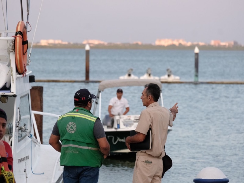 Mantienen operativo de búsqueda por tres personas desaparecidas en la Laguna Nichupté