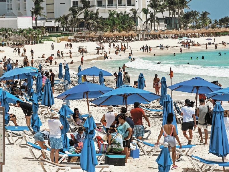 Caribe Mexicano, cerca de romper récord vacacional