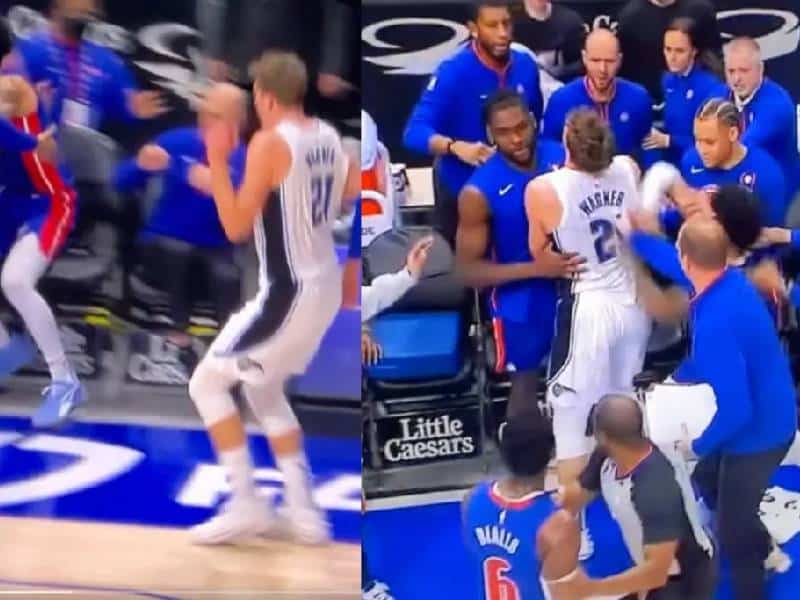 Video. ¡Riña en la duela! Jugadores de la NBA arman pelea; uno quedó noqueado