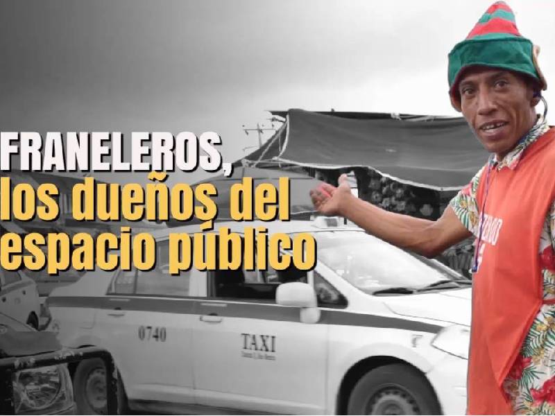 Franeleros, los dueños del espacio público.