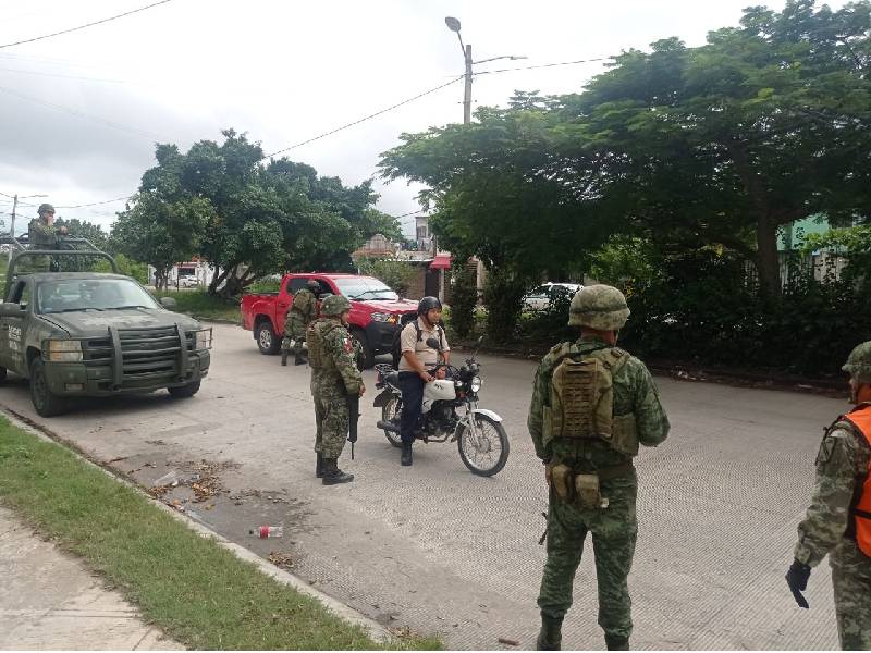La Sedena refuerza operativos de seguridad en varias zonas de la ciudad