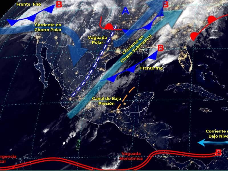 Hay probabilidad de lluvia para el último día del año en la Península