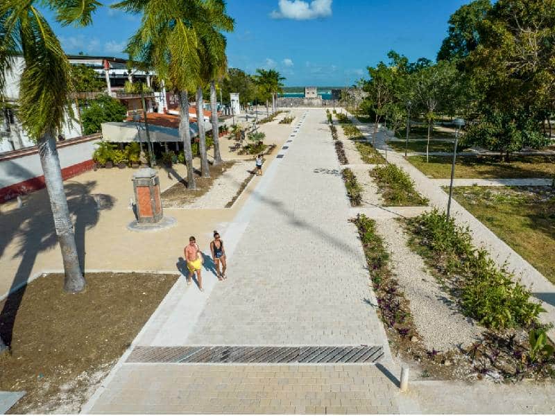Garantizan obras con sentido social en Bacalar