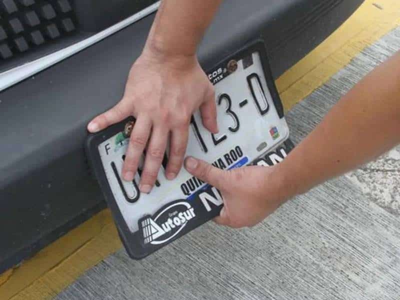Estos son los precios de las nuevas placas en Quintana Roo