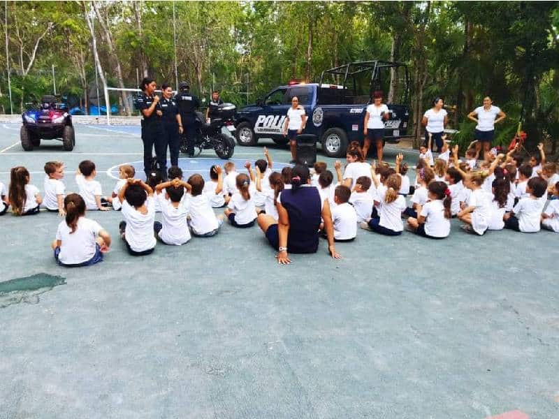 Fortalecen cultura cívica en niñas y niños de Solidaridad