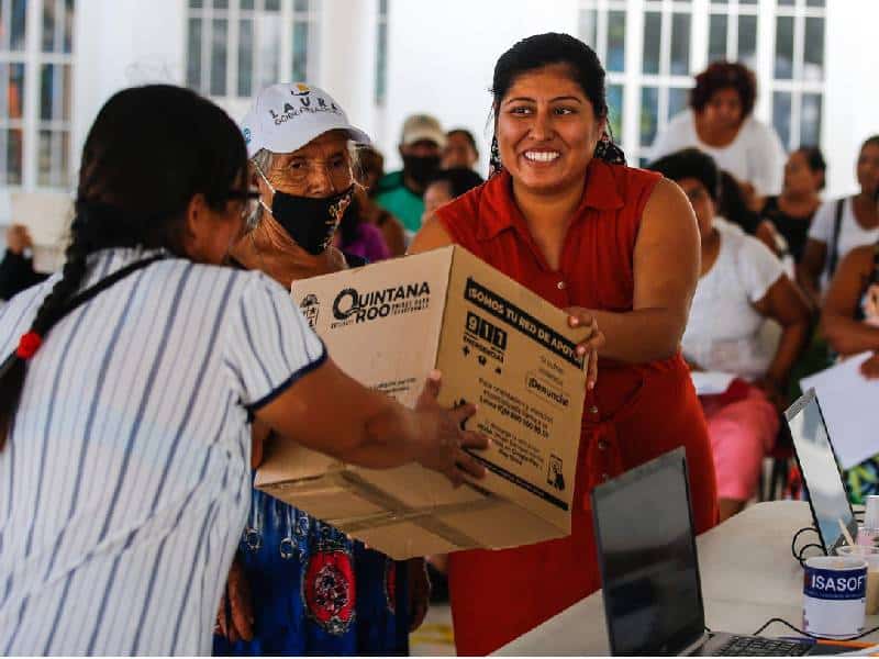 Gobierno de Mara Lezama lleva prosperidad compartida a las familias quintanarroenses