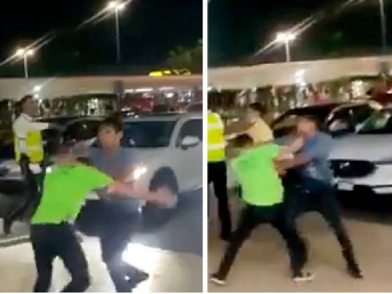 Pelean operadores de transporte en Aeropuerto de Cancún
