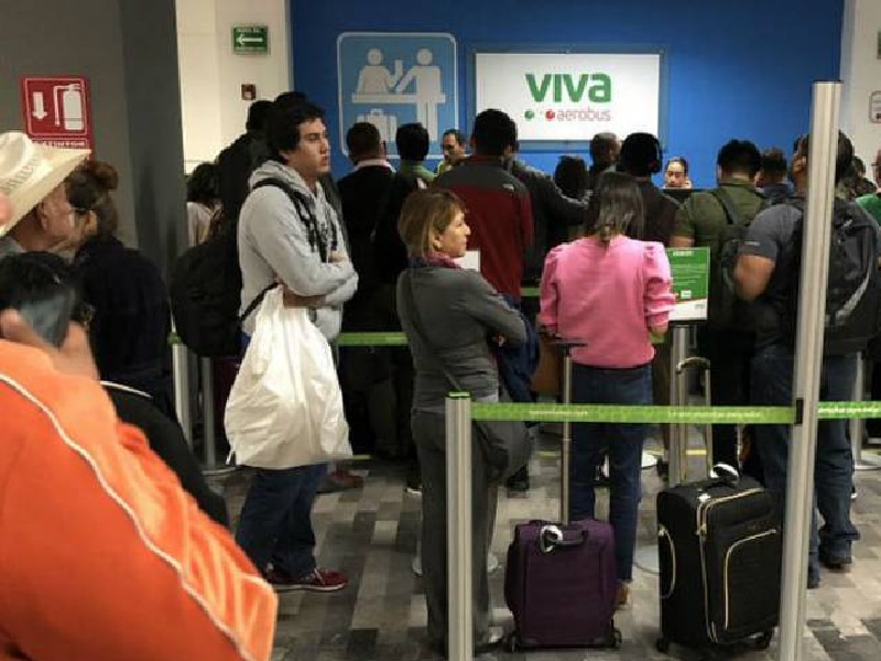 Cancela VivaAerobus vuelo de la CDMX