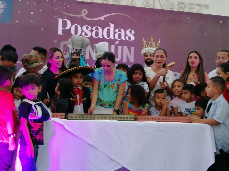 Festejan a niños de Alfredo V. Bonfil