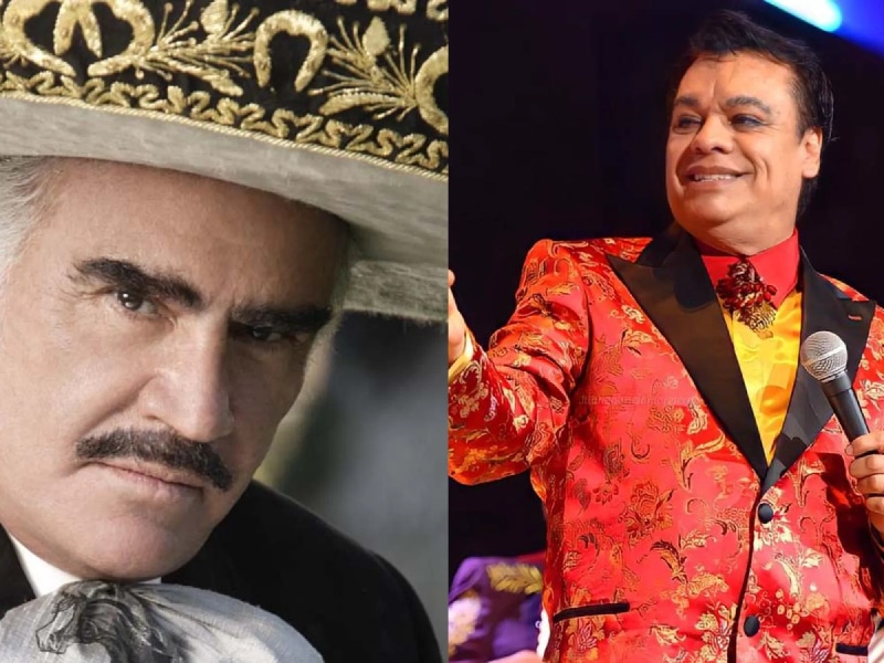 Juan Gabriel y Vicente Fernández, entre los mejores
