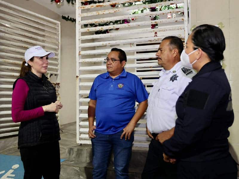 Atenea Gómez fortalece la seguridad de los estudiantes en la entrada a clases