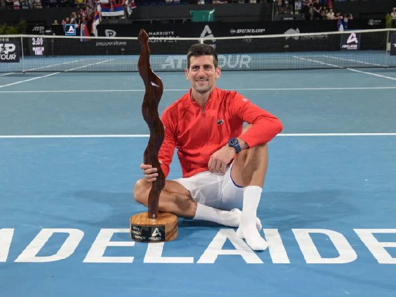 Djokovic gana Adelaida