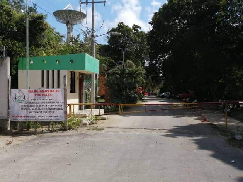 Personal sindicalizado de ECOSUR entra en paro activo