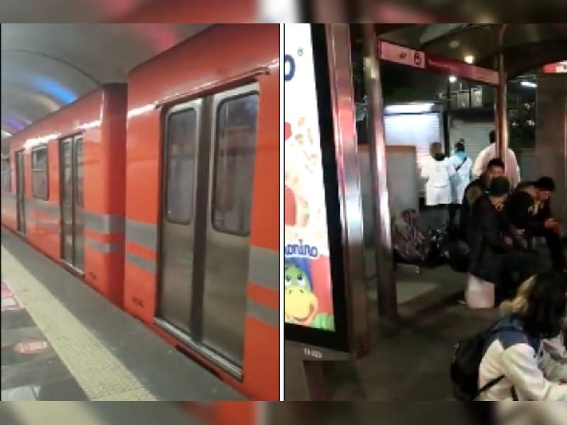 ¿Qué pasó en la Línea 7 del Metro y por qué se suspendió el servicio?