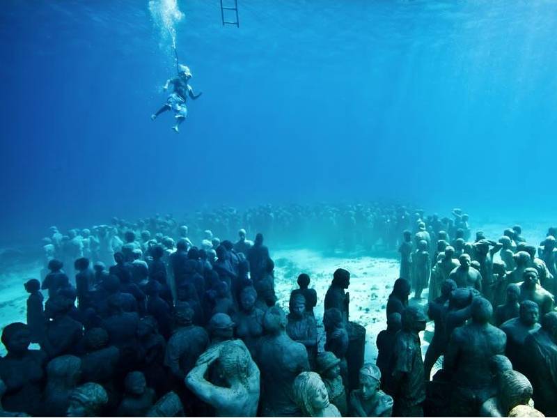 Náuticos planean "sembrar" más esculturas en el mar