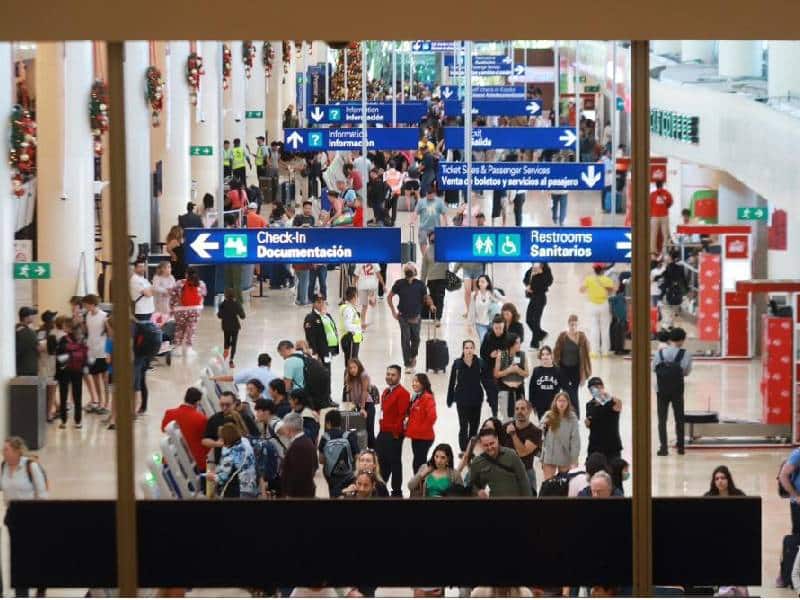 Aeropuerto Internacional de Cancún despide temporada vacacional invernal con casi 650 vuelos
